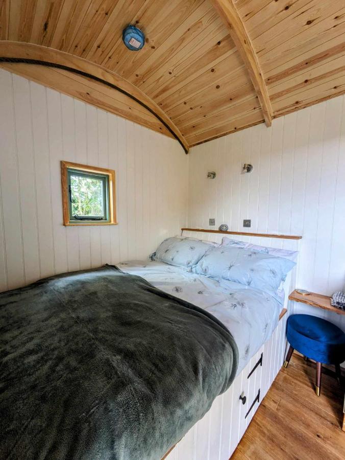 Romantic Nature Retreat, Luxury Glamping & Stargazing Views - Dragonfly Shepherd Hut Yarpole Экстерьер фото