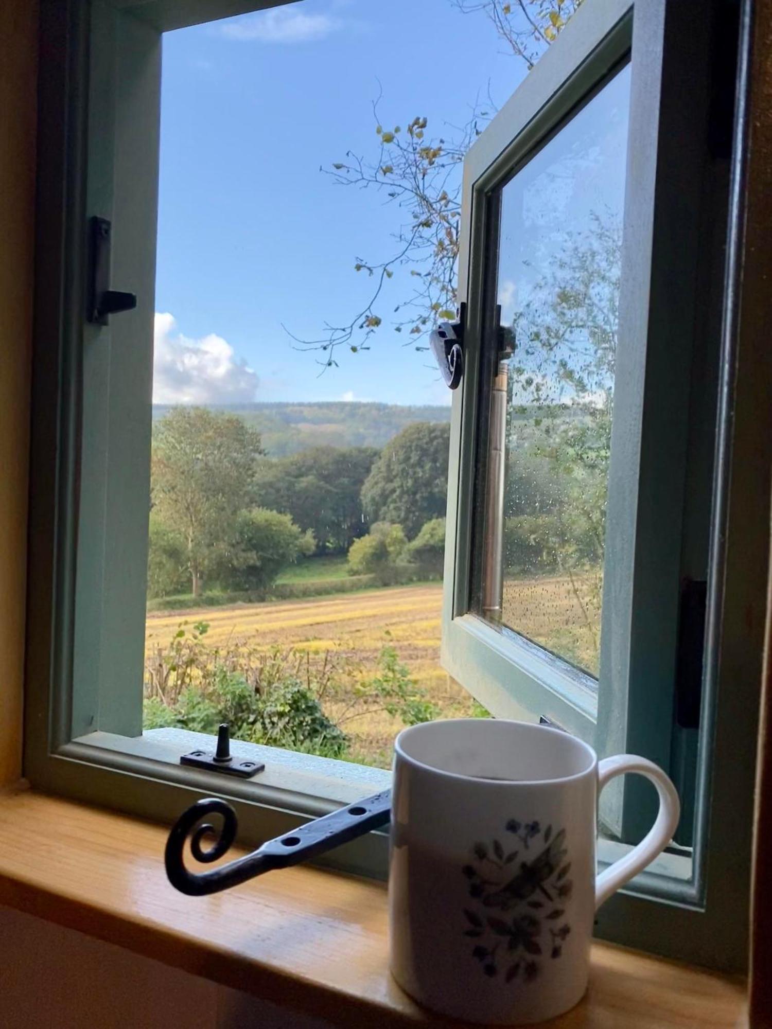 Romantic Nature Retreat, Luxury Glamping & Stargazing Views - Dragonfly Shepherd Hut Yarpole Экстерьер фото